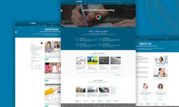 Education, eLearning WordPress Theme